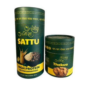 Bihari Thekua (150gm) - Whole Channa Sattu (500gm) Combo