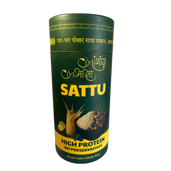 Bihari Thekua (150gm) - Whole Channa Sattu (500gm) Combo - Image 2